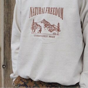 Natural Freedom Crew Neck Sweater